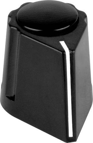 Mentor Drehknopf mit Knopfmarkierung Schwarz B: 19,5 mm, H: 14 mm - Bild 1