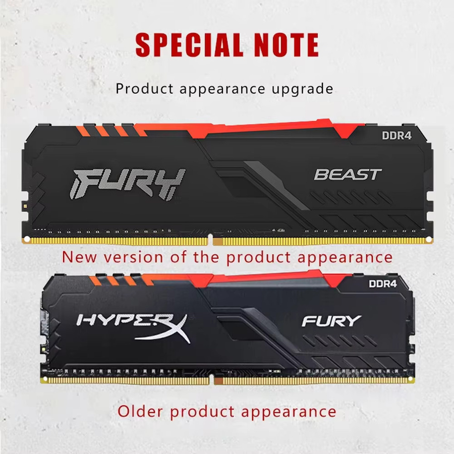 Kingston FURY RGB DDR4 Arbeitsspeicher DIMM XMP 288 Pin für Desktop in Schwarz - Bild 3