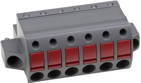 PTR Hartmann Leiterplattensteckverbinder Polzahl 9, Rastermaß 5mm, multicolour, 54951092401D - Bild 1