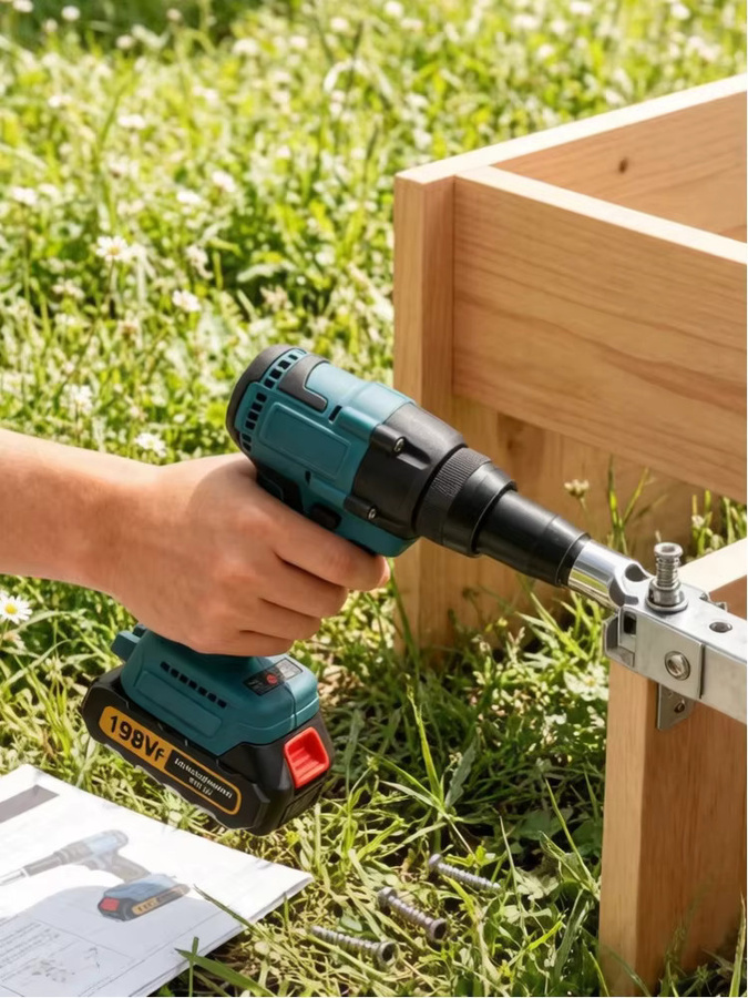 Bürstenlose elektrische Nietpistole von Makita für 18V Akku, kabellose Nietmutternpistole für 2,4 bis 4,8 mm, automatische Nietwerkzeuge - Bild 7