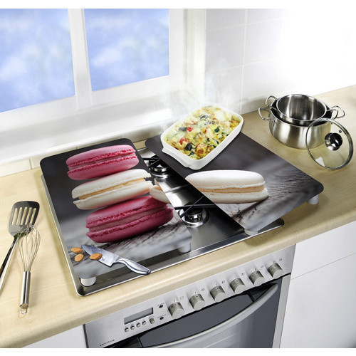 WENKO Abdeckplatte aus Glas, mehrfarbig, B/T: 52 x 30 cm - Bild 1