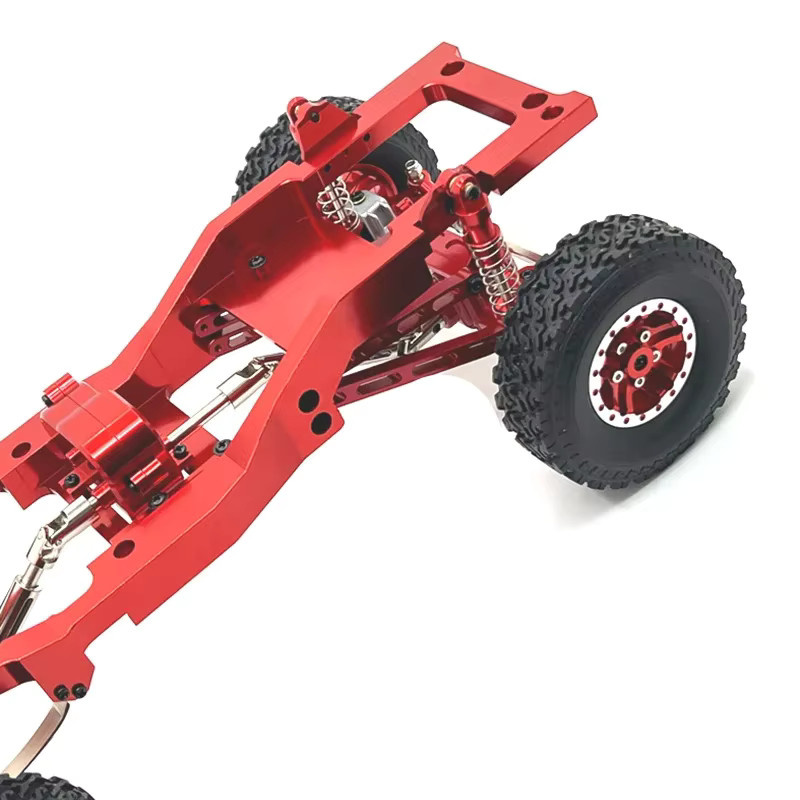 MN 1/12 Chassis Rahmen Radnabe Getriebe MN82 LC79 RC Autoteile Zubehör, Metall - Bild 5