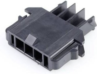 Molex Stiftgehäuse-Kabel 2004880003 in Schwarz aus Kunststoff - Bild 1