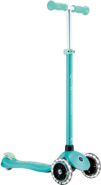 Globber Primo Plus Glow Lights Roller Kinder Dunkelmint 3 Jahre - Bild 1