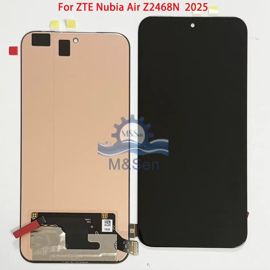 AMOLED Display mit Touchscreen und Rahmen für ZTE Nubia Focus 2 Ultra Z2463N 2025 und ZTE Nubia Air Z2468N 2025, 6,78 Zoll - Bild 2