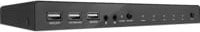 Lindy 4 Port KVM Switch HDMI 4K UHD mit USB-C und USB-A, Schwarz - Bild 1
