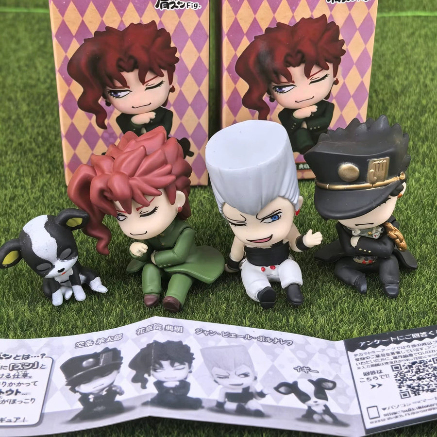 Bandai JoJo's Bizarre Adventure Sitzende Figuren, 4-teiliges Set - Bild 2