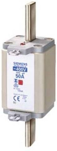 Siemens Sicherungseinsatz 3NA62544, Größe 2, 355A, 400V, Grau, 3 Stück - Bild 1
