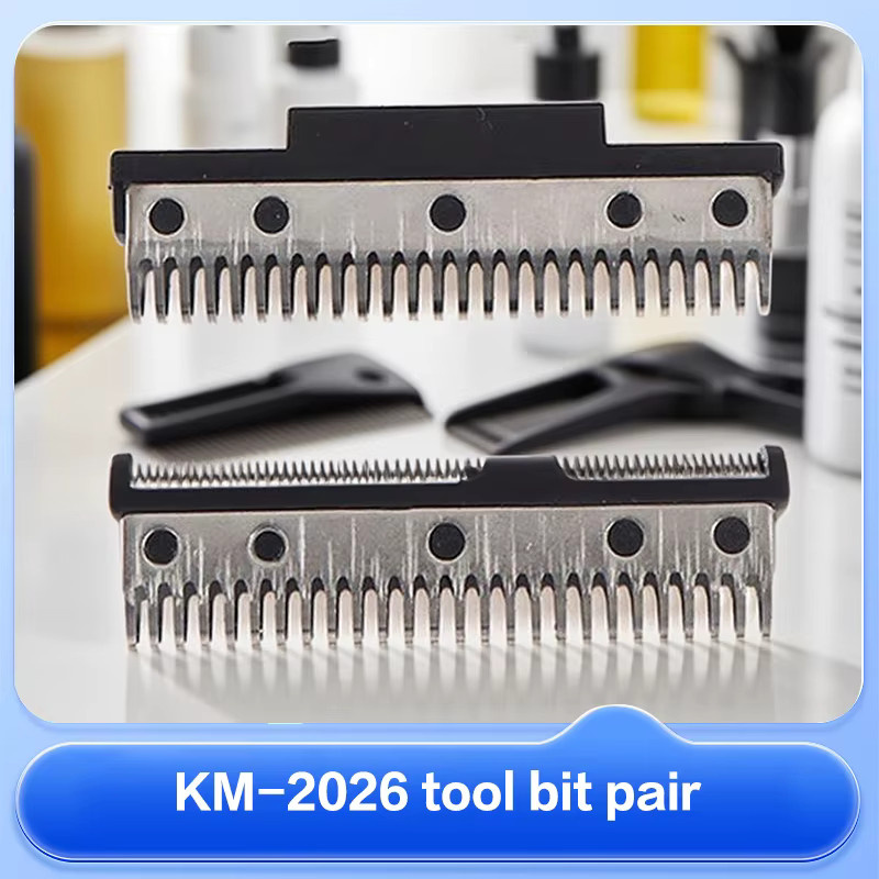 HNKMP Elektrische Rasierer Klingen Set, Goldene Folie und Cutter Kopf, 2 Stück - Bild 3