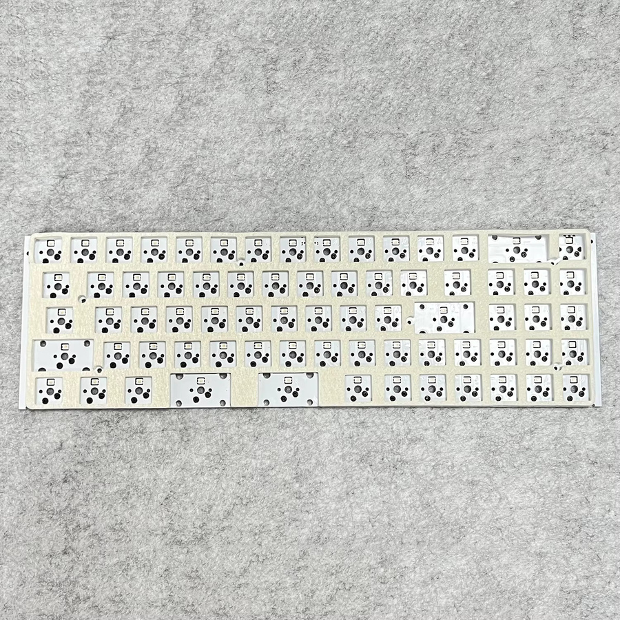 WPS 69 PRO PCB A Kit Mechanische DIY-Montage-Tastatur mit Hotswap, RGB-Beleuchtung und VIA-Firmware, Kabelgebunden, Brown Switches - Bild 2