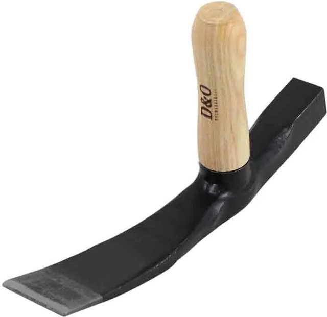 D&O Pflasterhammer mit Holzgriff und Stahlkopf, Durchmesser: 5,5 cm - Bild 1