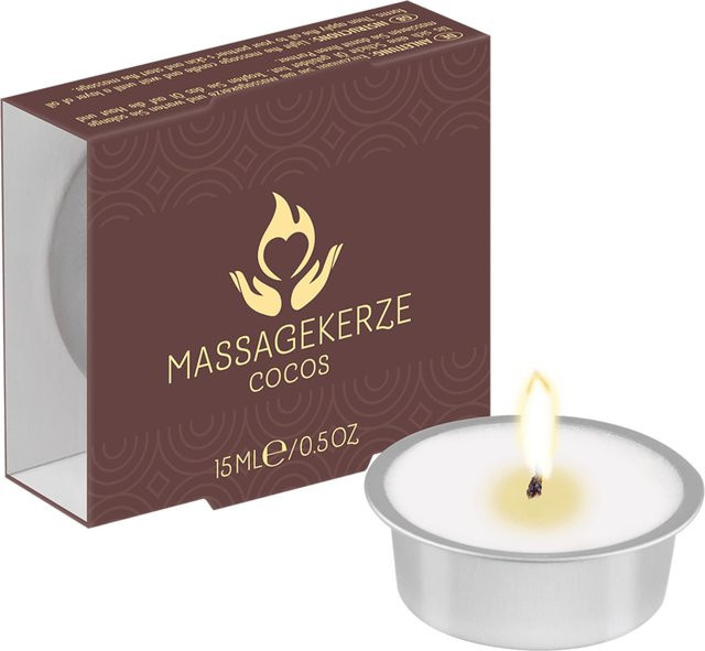 EIS Massagekerze Cocos Öl, 15 ml, mit Sheabutter, Unisex - Bild 1