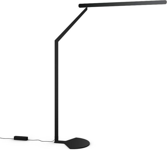 Occhio Mito linear terra 3d LED-Stehleuchte in Schwarz matt mit Black Phantom Kopf, dimmbar und mit einstellbarer Farbtemperatur (2700K - 4000K) - Bild 1