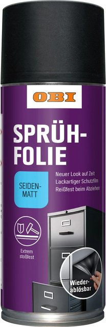 OBI Abziehlack Schwarz seidenmatt 400 ml - Bild 1