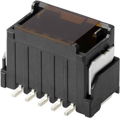 Molex Stiftgehäuse-Platine 8-polig in Schwarz mit 2,00 mm Rastermaß - Bild 1