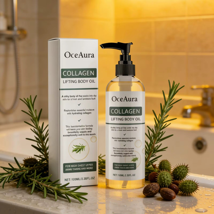 OceAura Kollagen Körperöl, 100 ml, Unisex - Bild 4