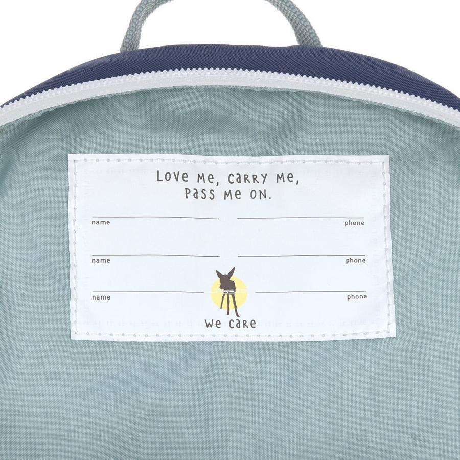 Lässig Kindergartenrucksack Wal in Blau - Bild 3