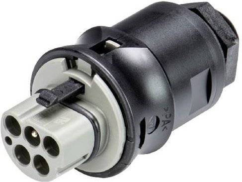 Wieland Electric 96.052.6154.3 Geräteanschluss in Grau - Bild 1