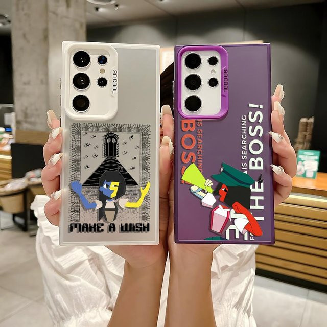 E-ENA DreamS BBQ GAME Silikon Handyhülle für Samsung Galaxy S25 Edge S24 S23 S22 S21 S20 Ultra in Silber - Bild 1