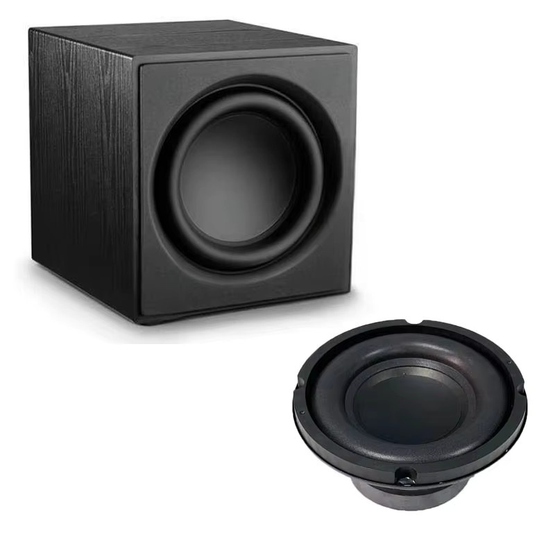 Q-PERTORS 6,5-Zoll Hochleistungs-Subwoofer für Automobile in Schwarz, 4-Ohm-Bass-Lautsprecher - Bild 3
