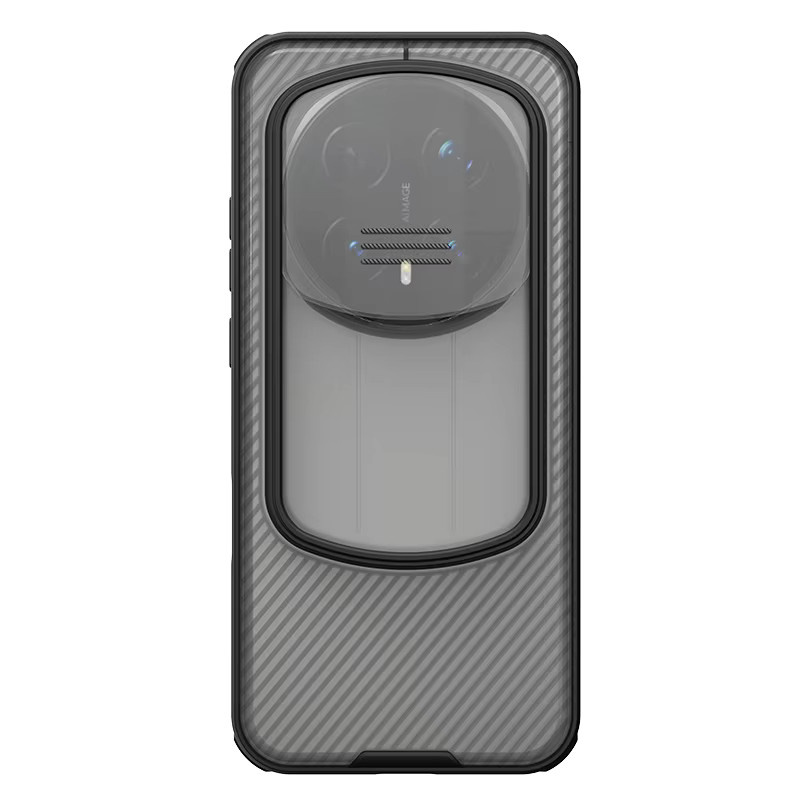 NILLKIN CamShield Schutzhülle für Honor Magic 8 Pro in Schwarz und Transparent mit Schiebekamera-Schutz aus Öko-PC und TPU - Bild 1