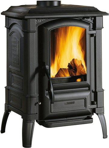La Nordica-Extraflame Giulietta X Kaminofen aus Gusseisen in Schwarz mit 6,6 kW - Bild 1