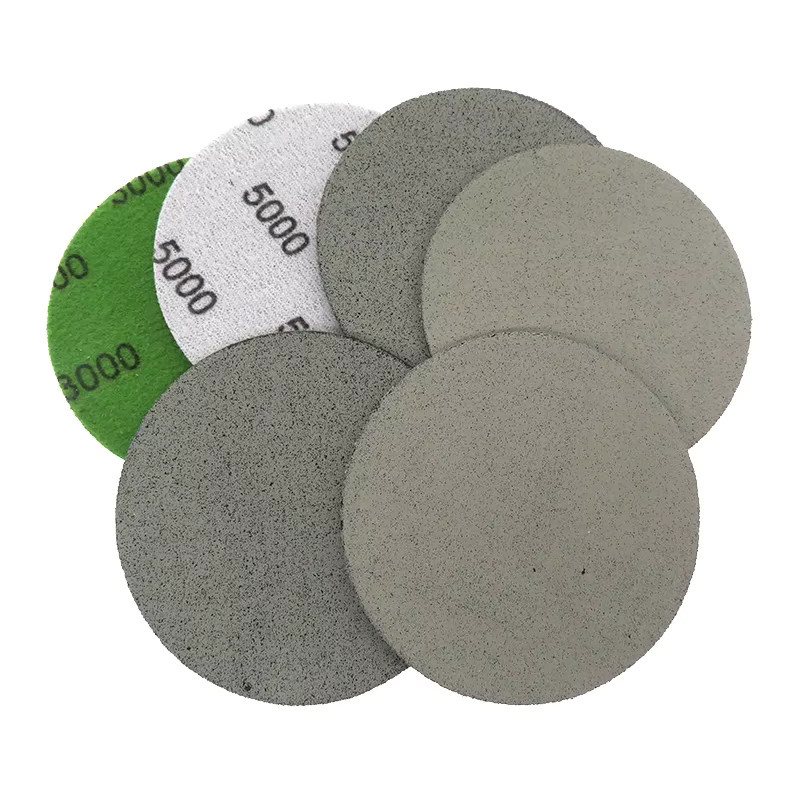3M Trizact Hookit Schaumscheiben Set für Nass- und Trockenschleifen, 10 Stück, Körnung 3000/5000, Durchmesser: 75 mm - Bild 3