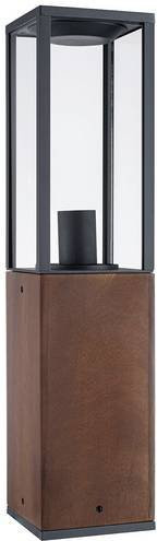 Paulmann Lichtobjekt Timba 94676 LED-Gartenstrahler aus Holz und Metall in Schwarz und Braun - Bild 1