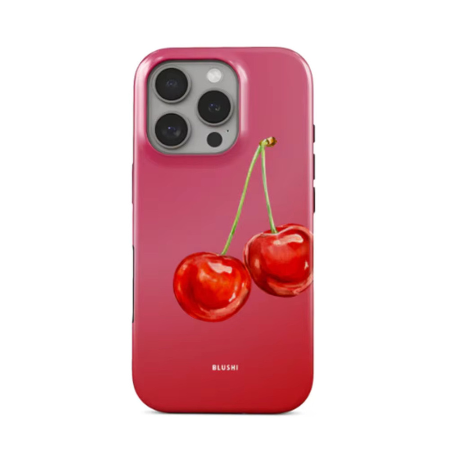 Glänzende Handyhülle mit künstlerischem Farbverlauf für iPhone Modelle in Multicolour, harte PC-Abdeckung - Bild 2