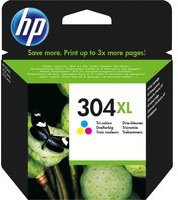 Original HP Tintenpatrone 304XL Tri-Color Cyan Magenta Gelb - Bild 1