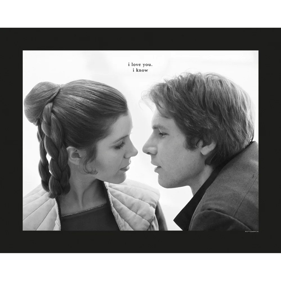 Komar Wandbild Star Wars Love Paper Poster B: 50 cm, H: 40 cm - Bild 2