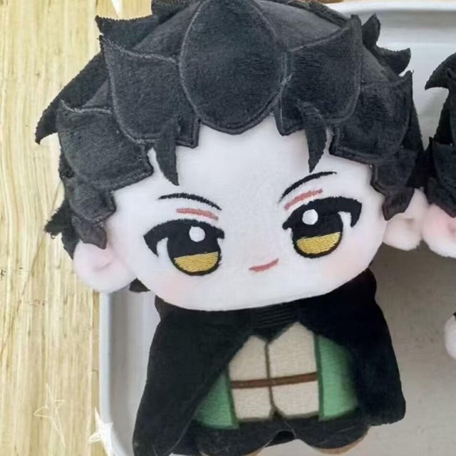 Yiran Health & Beauty Re Zero Natsuki Subaru Plüschpuppe, 10cm, Schwarz - Bild 1