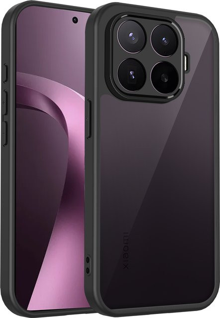 Luxuriöse matte und stoßfeste Handyhülle für Xiaomi 17T Pro, 15, 15T, 14 und 14T Pro Ultra in Transparent oder Schwarz - Bild 1