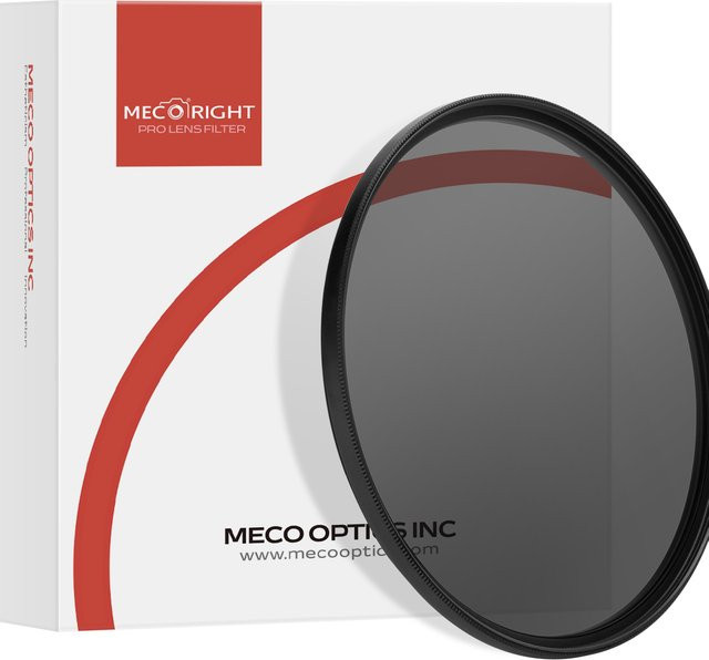 MECORIGHT Neutral Density Filter Set ND8 ND16 ND32 in Schwarz für Canon Sony Nikon Fuji Sigma Tamtamron DSLR Kamera Objektive - Bild 1