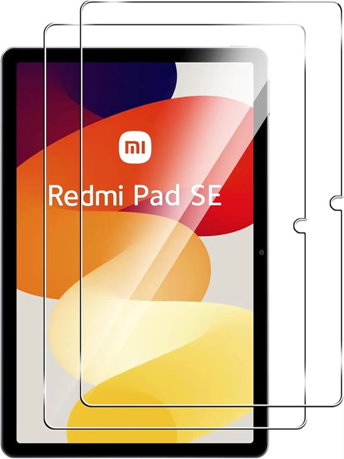 2 Stück Displayschutzfolien aus gehärtetem Glas für Xiaomi Redmi Pad SE 11 Zoll 2023, transparent, Anti-Scratch HD-Schutzfolie - Bild 6