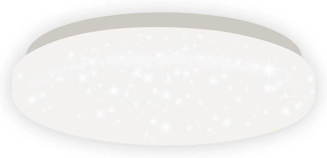NETTLIFE LED Deckenleuchte modern in Weiß, Durchmesser: 21 cm - Bild 1