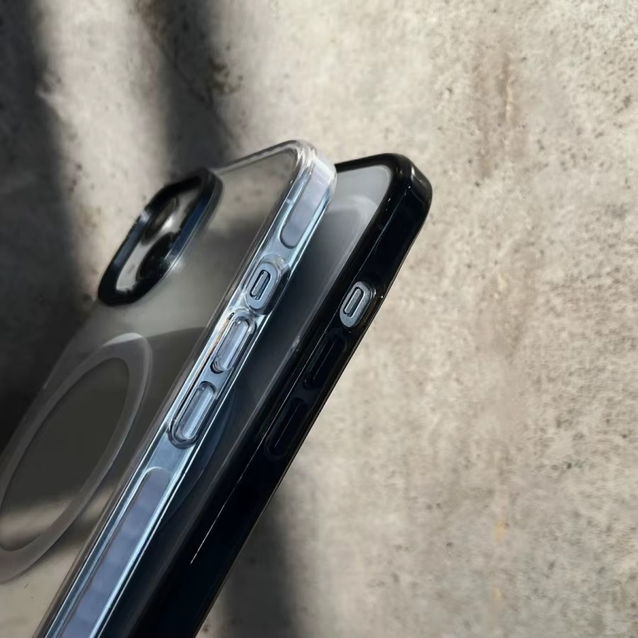 DKFoomky Transparente MagSafe Acryl Handyhülle für iPhone 17, 16, 15, 14, 13 Pro Max und Plus - Bild 6