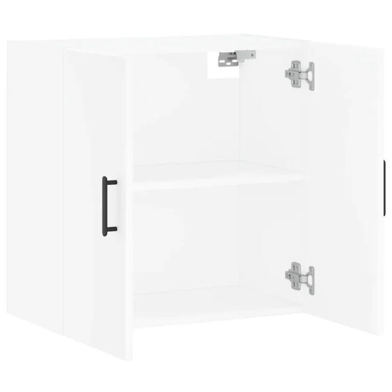 Vidaxl Hängeschrank mit Drehtüren in Weiß aus Holzwerkstoff, B/T/H: 60 x 31 x 60 cm - Bild 2
