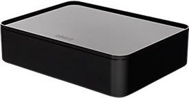 HAN Allison Smart-Organizer Utensilienbox mit Deckel, stapelbar, Schwarz - Bild 1