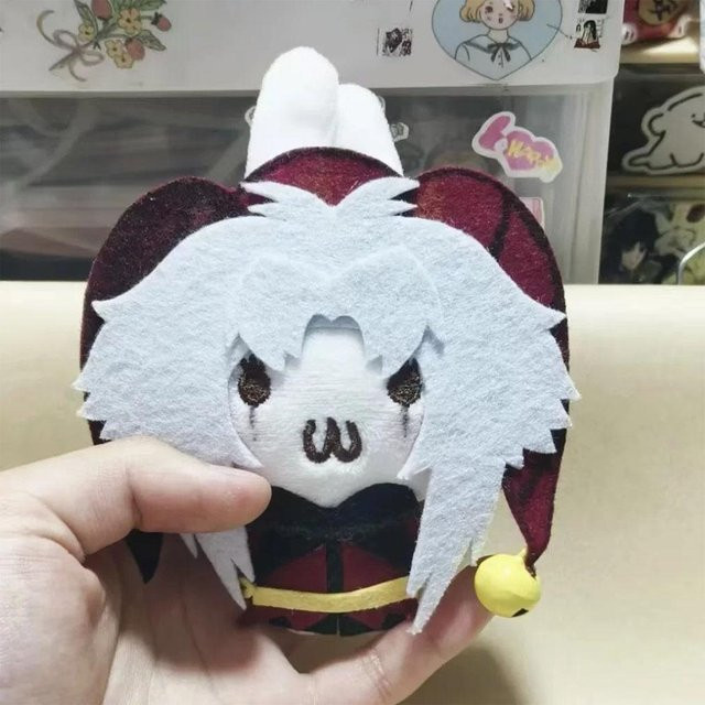 Game Freak Zirkus Hase Pierrot Plüschtier, 10cm - Bild 1