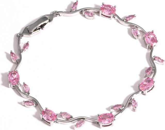 Fashion Maker 2 Armband, Zirkonia, Gold Silber Farbe, Damen - Bild 1