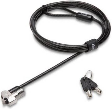 Kensington NanoSaver K64444WW Laptopschloss mit Schlüsselsicherung in Schwarz und Silber inkl. 2 Schlüssel - Bild 1