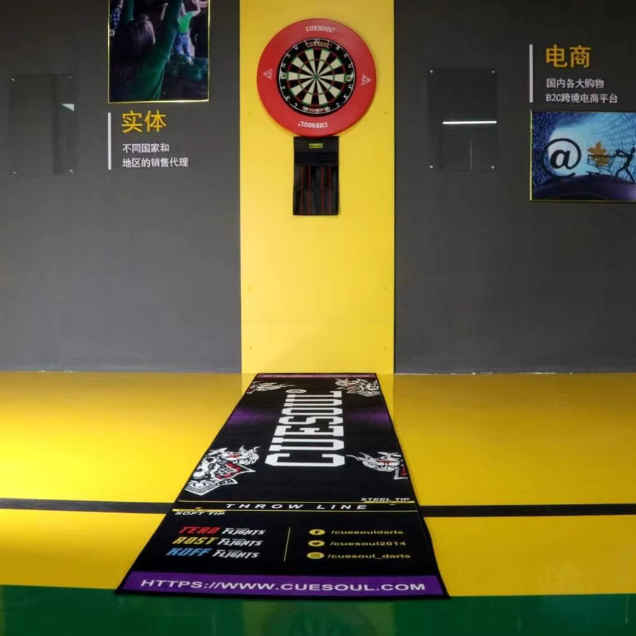 VIKAMA Professionelles Dart-Pad Rutschfester Trainings-Teppich für Club und Spielzimmer - Bild 4