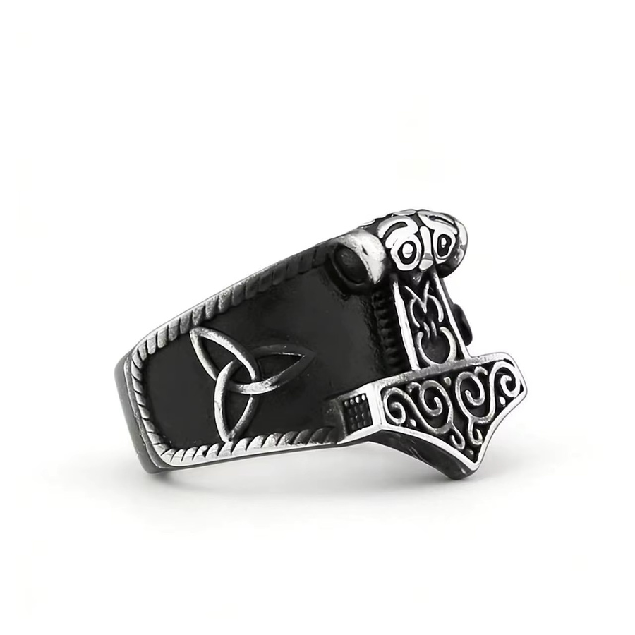 HNSP Ring Edelstahl, Viking Mjolnir, Herren - Bild 3