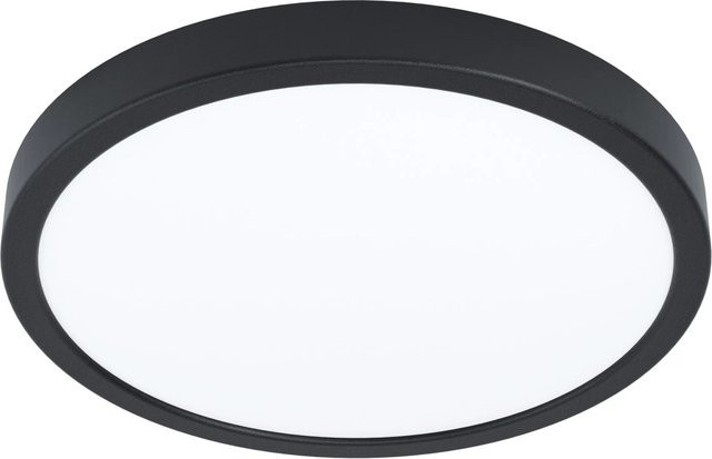 Eglo LED-Aufbauleuchte Fueva 5 Schwarz-Weiß, rund, Ø 28,5 cm, 20 W, warmweiß - Bild 1