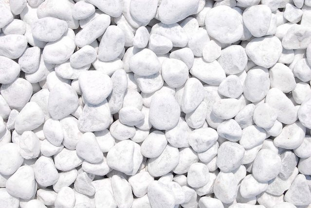 Scherf Marmorzierkiesel Carrara Weiß 25 - 40 mm 1000 kg Big-Bag - Bild 1