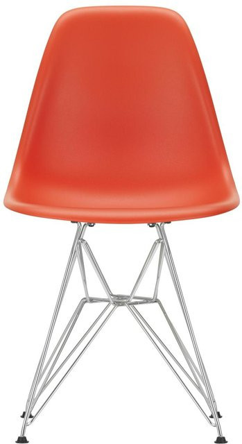 Vitra DSR Eames Plastic Side Chair aus Polypropylen in Rot matt - Bild 1