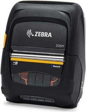 Zebra ZQ511 Mobildrucker Thermodirekt mit Bluetooth und LCD Display in Schwarz - Bild 1