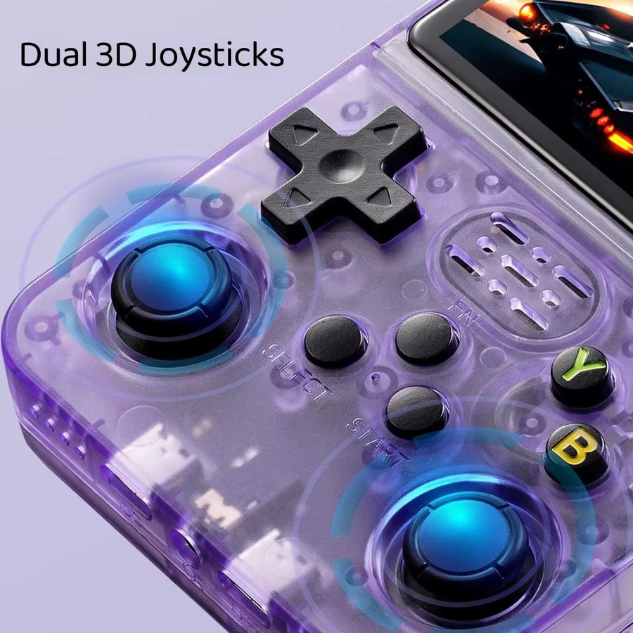 BOYHOM R36S Retro Handheld-Spielkonsole mit 3,5 Zoll IPS-Bildschirm in Grün - Bild 6
