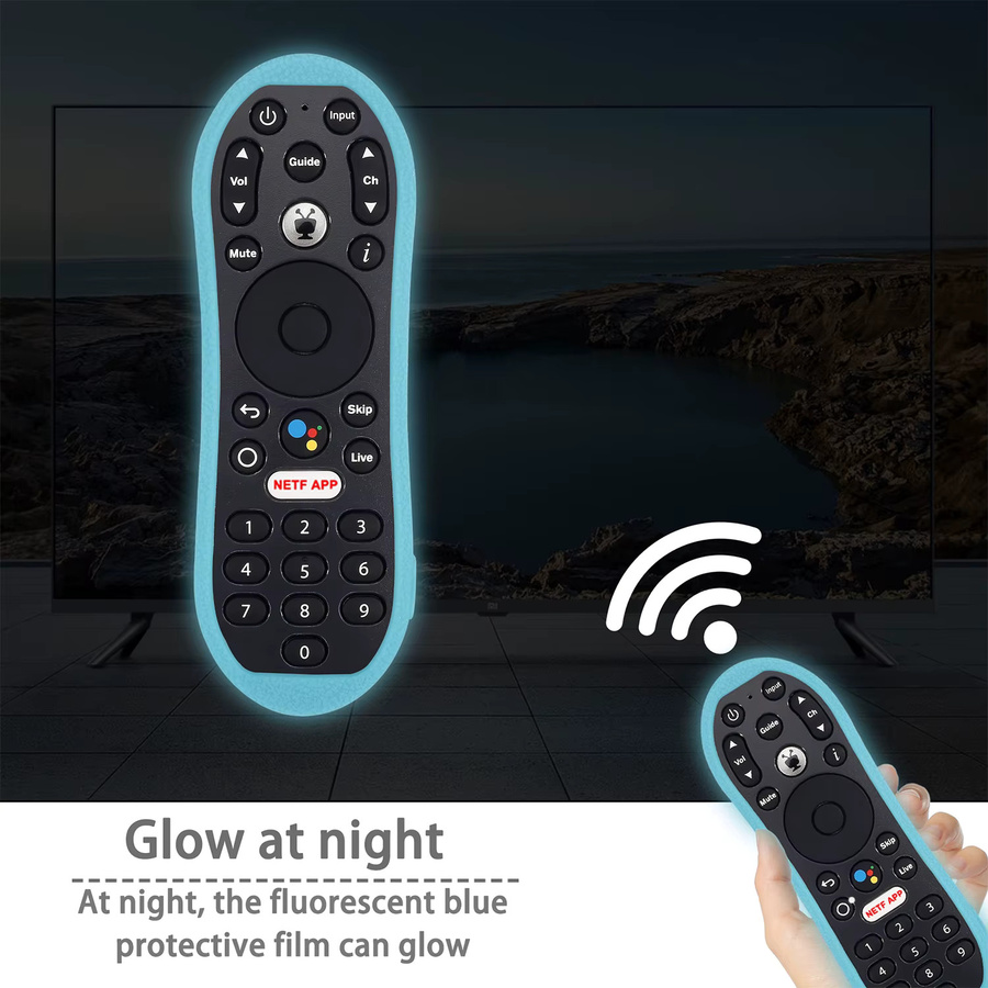 Stoßfeste Silikon-Schutzhülle in Grün für TiVo Stream 4K Fernbedienung mit Anti-Verlust-Funktion und wasserdichter Schale von hononjo - Bild 5
